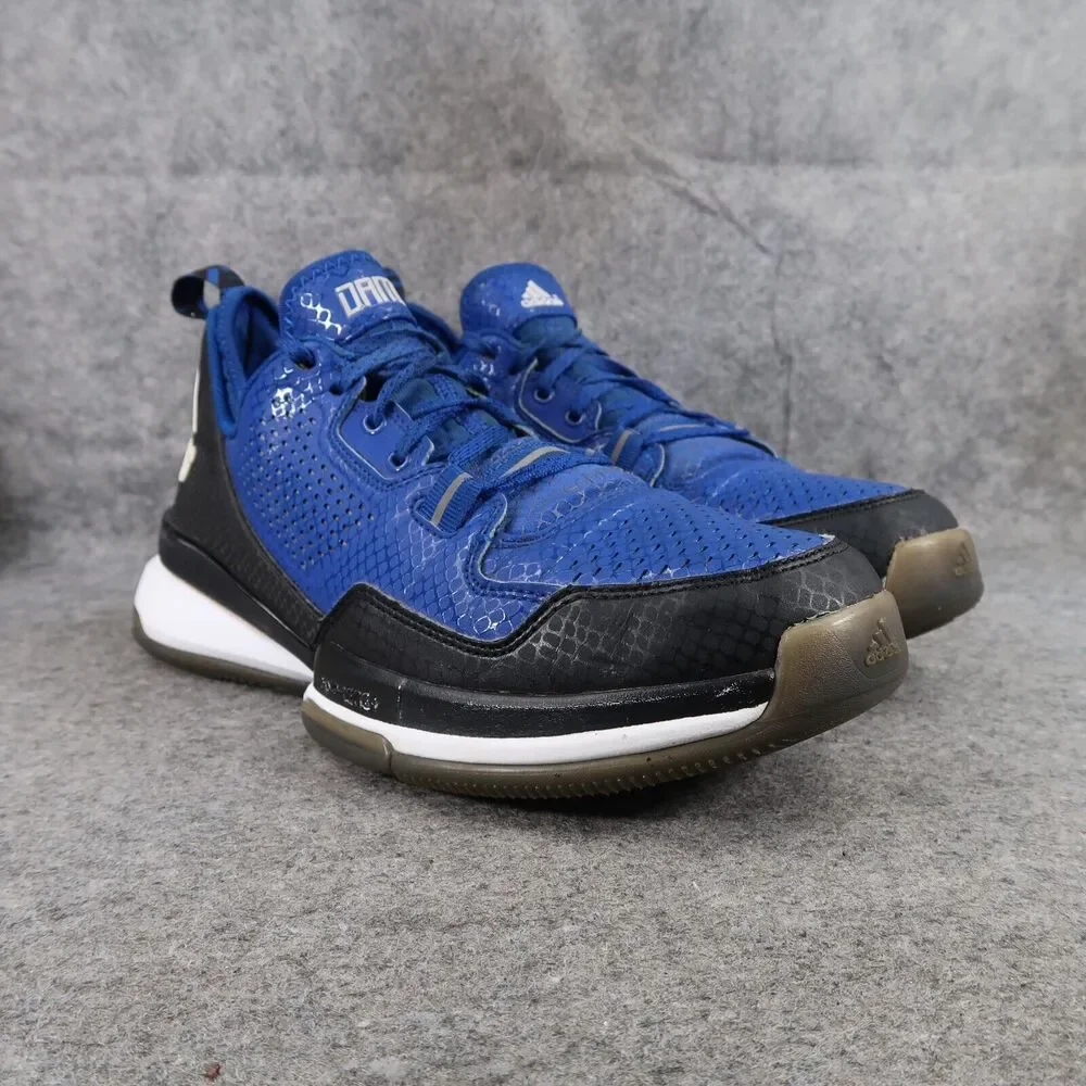 Adidas Shoes Mens 10 Athletic Trainer D Lillard Sneakers Basketball Sports Blue